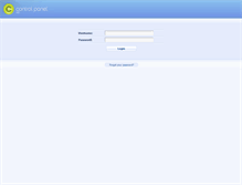 Tablet Screenshot of cp.server277.com